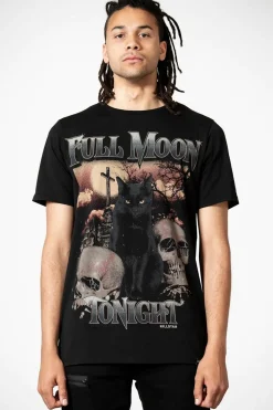 Hot Full Moon - t-paita Goottikamaa|Kissateema
