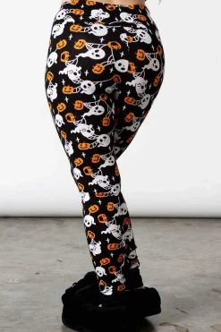 Haunted Pumpkin - Legginsit Leggingsit|Yöasut