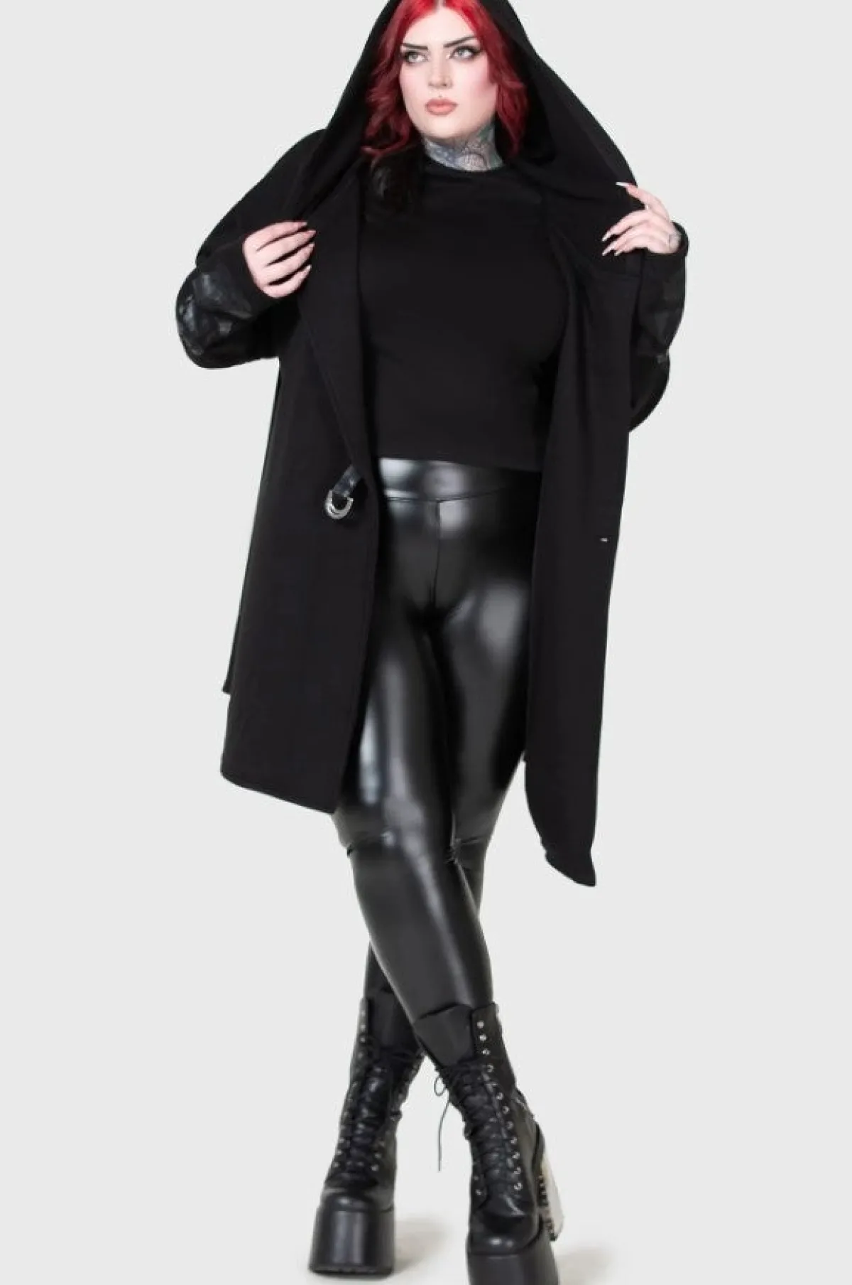 Outlet Lights Out Hooded - Collegetakki Takit|Goottikamaa