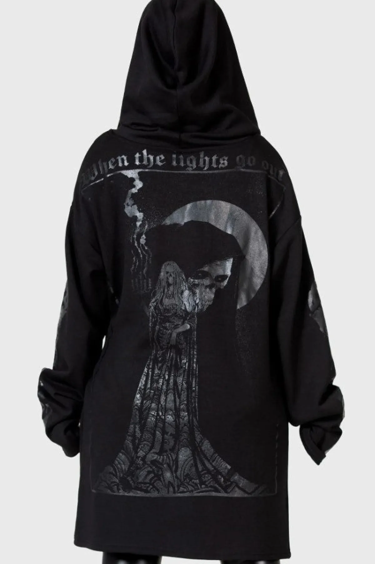 Outlet Lights Out Hooded - Collegetakki Takit|Goottikamaa