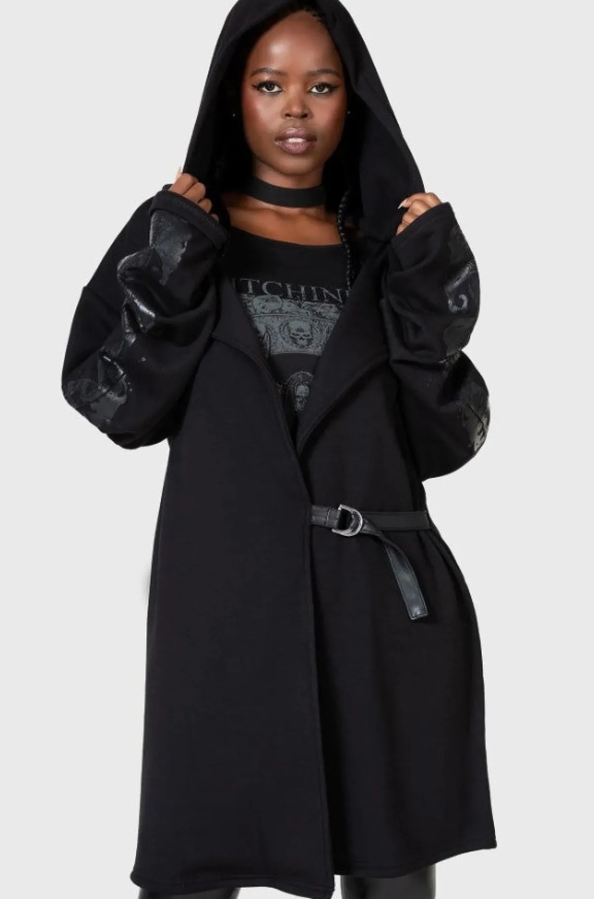 Outlet Lights Out Hooded - Collegetakki Takit|Goottikamaa
