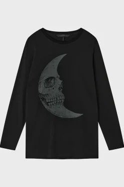 New Lunar Crescent - Pitkähihainen paita Goottikamaa|Pitkähihaiset