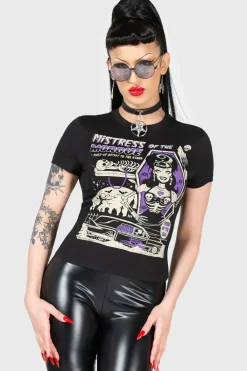 Outlet Mistress of the Morgure - Naisten T-paita Goottikamaa|Rockabilly