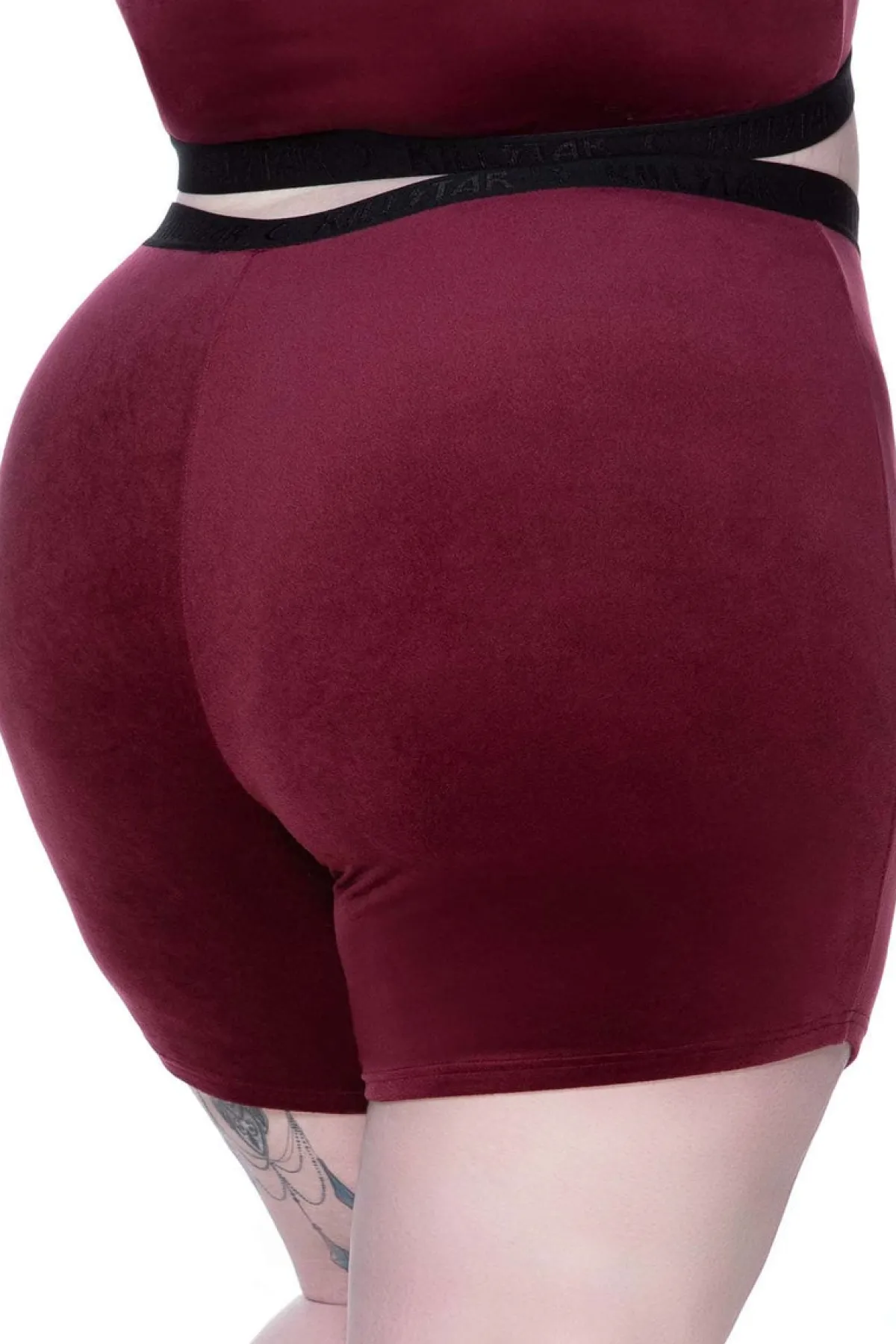 Outlet Moon Cycle - Velour Pyöräilyshortsit, burgundy Sport|Shortsit