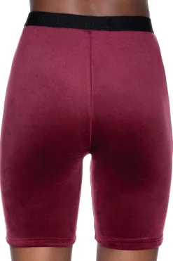 Outlet Moon Cycle - Velour Pyöräilyshortsit, burgundy Sport|Shortsit