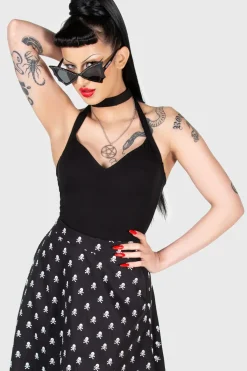 Online Real Gone - Halterneck toppi Goottikamaa|Rockabilly