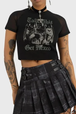 Hot Talk Shit - Crop toppi T-Paidat|Topit