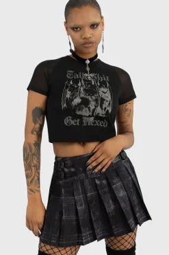 Hot Talk Shit - Crop toppi T-Paidat|Topit