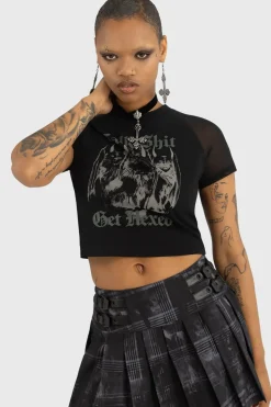 Hot Talk Shit - Crop toppi T-Paidat|Topit