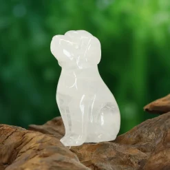 Sale Kirkas kvartsi - Koira 5 cm, premium Vuorikristalli / Kirkas Kvartsi|Kiviesineet