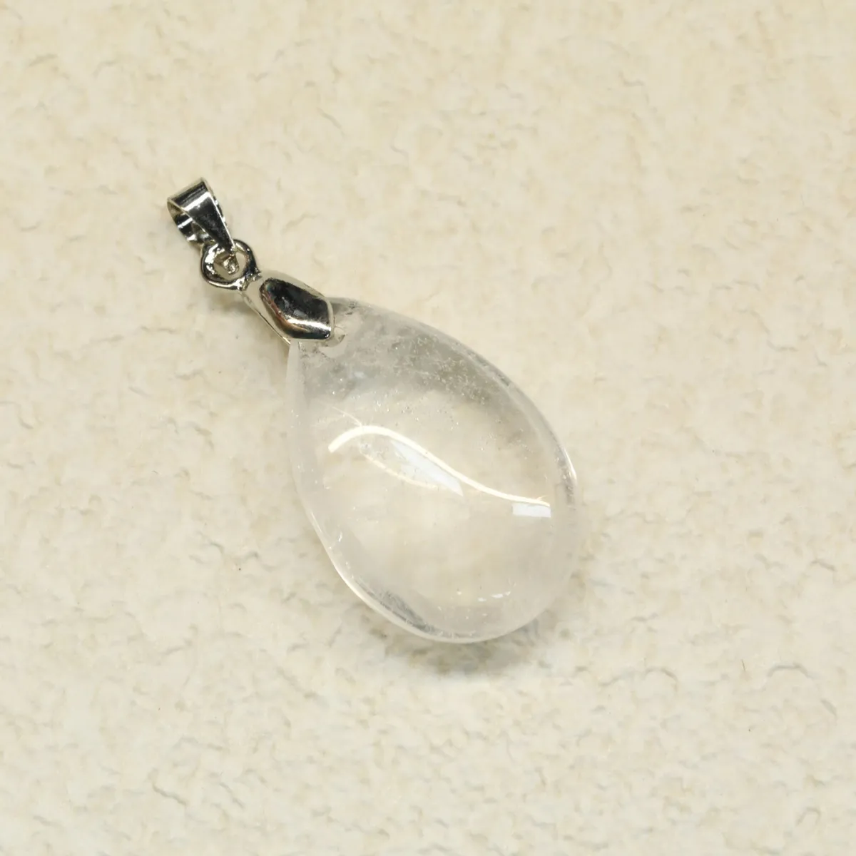 Outlet Kirkas kvartsi - Pisarariipus 2,5cm Vuorikristalli / Kirkas Kvartsi|Korutarvikkeet