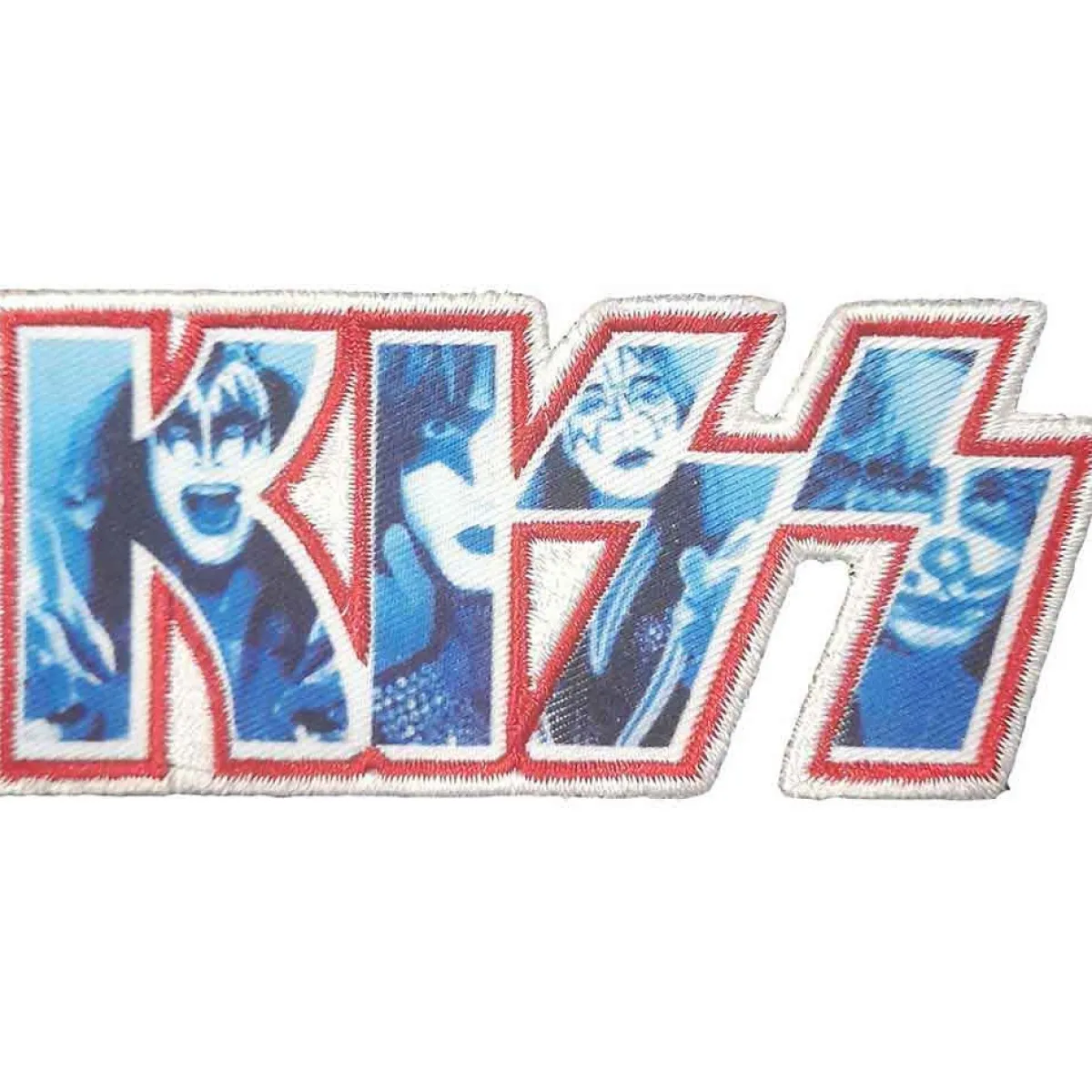 Outlet KISS Infill Logo - Kangasmerkki Kiss|Kangasmerkit