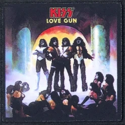 Hot KISS Love Gun - Kangasmerkki Kiss|Kangasmerkit