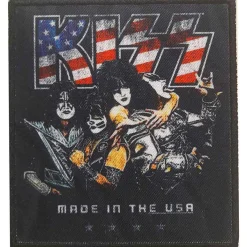 Outlet KISS Made In The USA - Kangasmerkki Kiss|Kangasmerkit