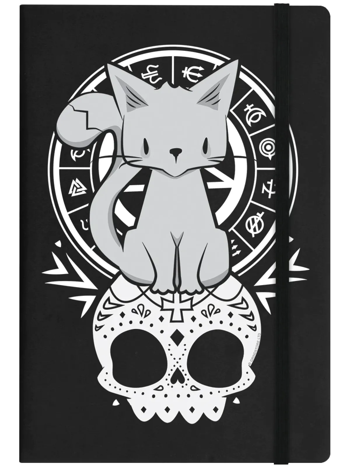 New Kitten Of The Night - A5 muistikirja Kissateema|Toimistotarvikkeet