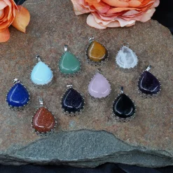 Discount Kiviriipus - Pisara 2,2x2,2cm Kultavirta|Aventuriini