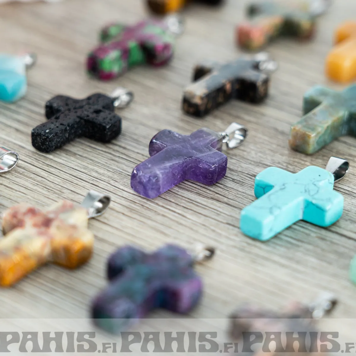 Discount Kiviriipus - Risti 2,5cm Akaatti|Jaspis