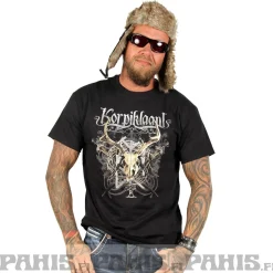 Outlet Korpiklaani Crest - T-paita Bändipaidat|Korpiklaani