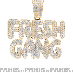 Best Kullanvärinen kaulakoru - Fresh Gang Hip Hop & Räp|Kaulakorut