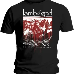 Hot Lamb of God Enough is Enough - T-paita T-Paidat|Bändipaidat