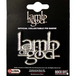 Sale Lamb Of God Logo - Pinssi Pinssit Ja Rintanapit|Lamb Of God