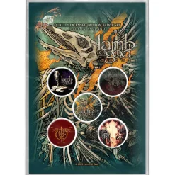 Best Lamb Of God - Pinssi setti 5kpl Pinssit Ja Rintanapit|Lamb Of God