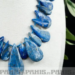 New Lapis lazuli helminauha, pisarat 1–5 cm, 41 kpl Kivi Ja Kristallikorut|Korutarvikkeet