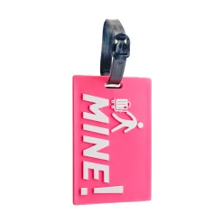 Sale Laukun nimikyltti - Mine! Matkalaukku Nimikyltit