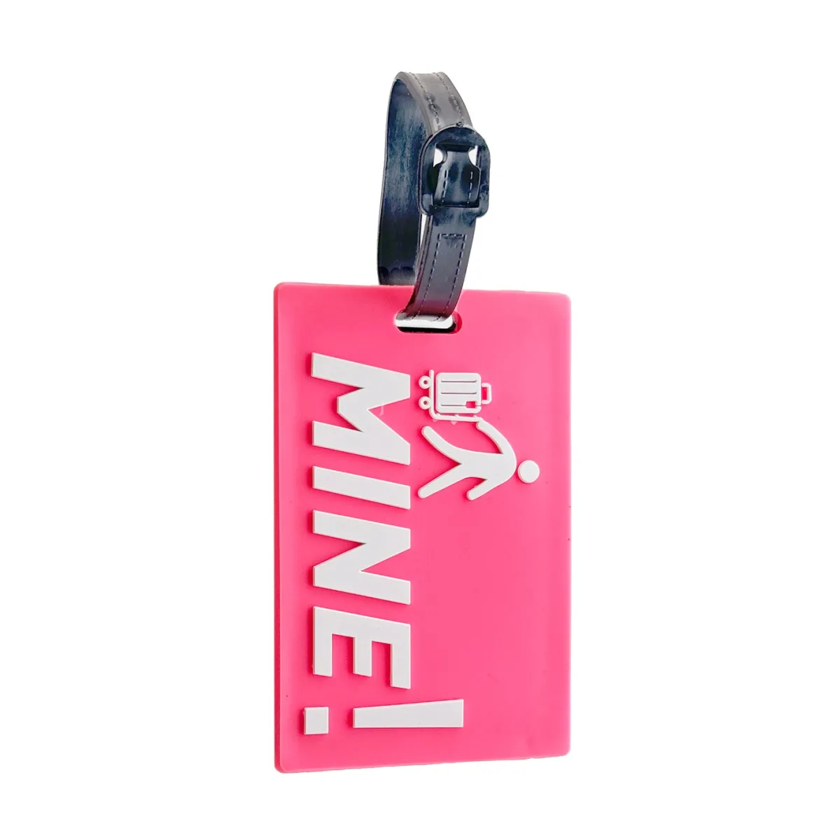 Sale Laukun nimikyltti - Mine! Matkalaukku Nimikyltit