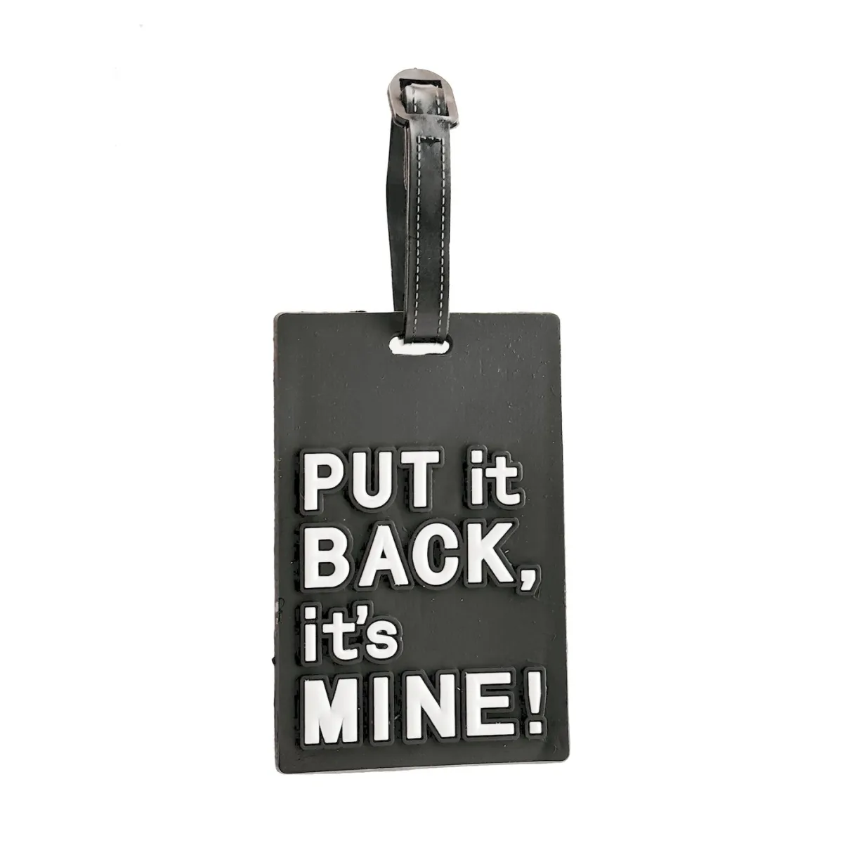 Clearance Laukun nimikyltti - Put It Back, It’s Mine! Matkalaukku Nimikyltit