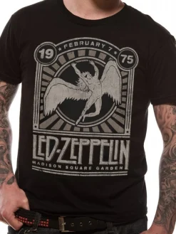 Online Led Zeppelin Madison SQ Garden - T-paita Hippikamaa|Bändipaidat