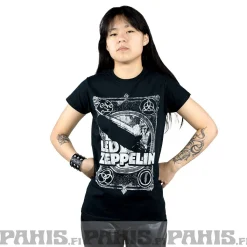 Clearance Led Zeppelin Vintage print LZ1 - Naisten T-paita Hippikamaa|Led Zeppelin