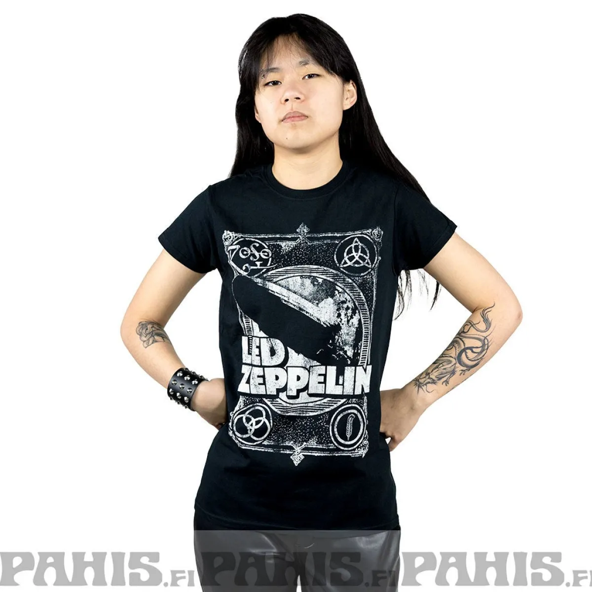 Clearance Led Zeppelin Vintage print LZ1 - Naisten T-paita Hippikamaa|Led Zeppelin