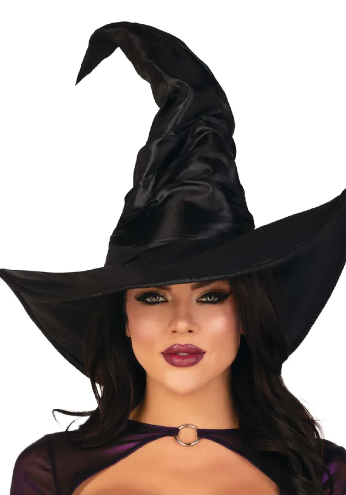Online Large Ruched Witch hat - Noitahattu Naamiaisasut|Lierihatut