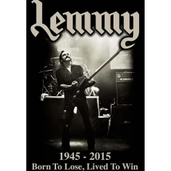 Discount Lemmy Lived to win - Seinälippu Motörhead|Seinäliput