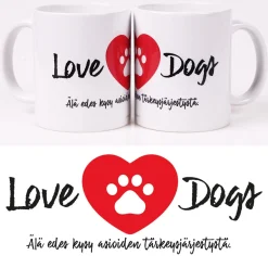 Sale Love Dogs - Muki Huumorimukit