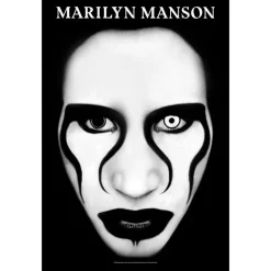 Clearance Marilyn Manson Defiant face - Seinälippu Seinäliput|Marilyn Manson