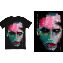 Sale Marilyn Manson We Are Chaos Cover - T-Paita T-Paidat|Bändipaidat