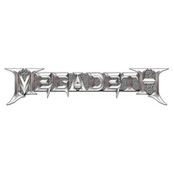 Best Megadeth Chrome logo - Pinssi Megadeth|Pinssit Ja Rintanapit