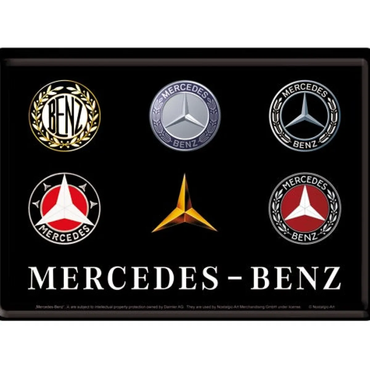 Best Mercedes-Benz Logot - Postikortti Seinäkyltit & Taulut|60-Vuotiaalle