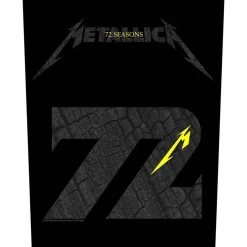 Clearance Metallica Charred M72 - Kangasmerkki, selkä Metallica|Selkämerkit