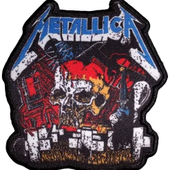 Online Metallica: Master of puppets skull - Kangasmerkki Metallica|Kangasmerkit
