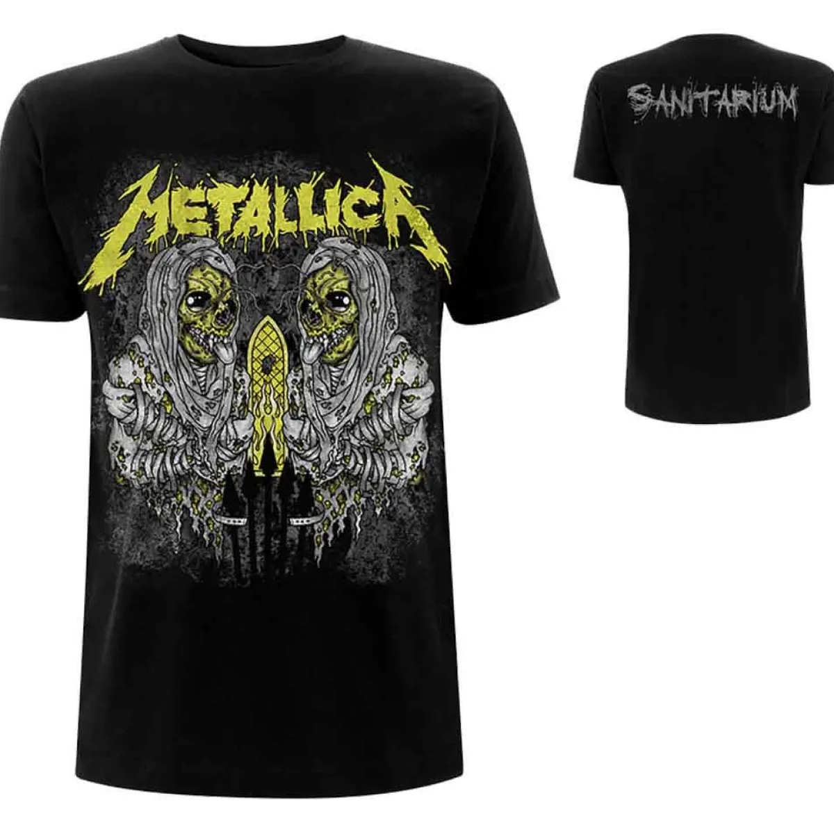 Clearance Metallica Sanitarium - T-paita Bändipaidat|Metallica