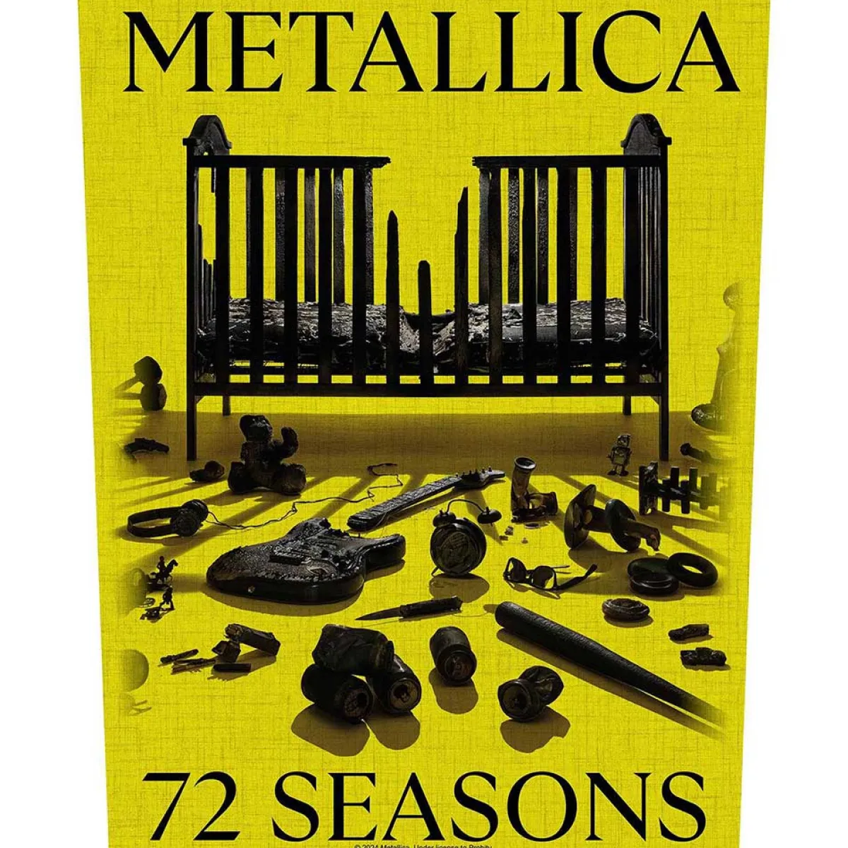 New Metallica: 72 Seasons crib - Selkämerkki Metallica|Selkämerkit