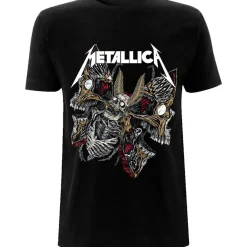 Discount Metallica Skull Moth - T-paita Bändipaidat|Metallica
