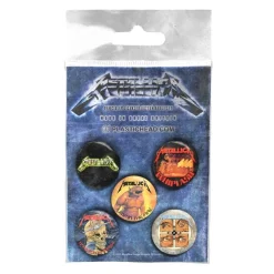 New Metallica: The singles - Pinssisetti Pinssit Ja Rintanapit|Metallica