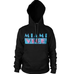 Outlet Miami Vice Distressed - Huppari, musta Miami Vice|Hupparit