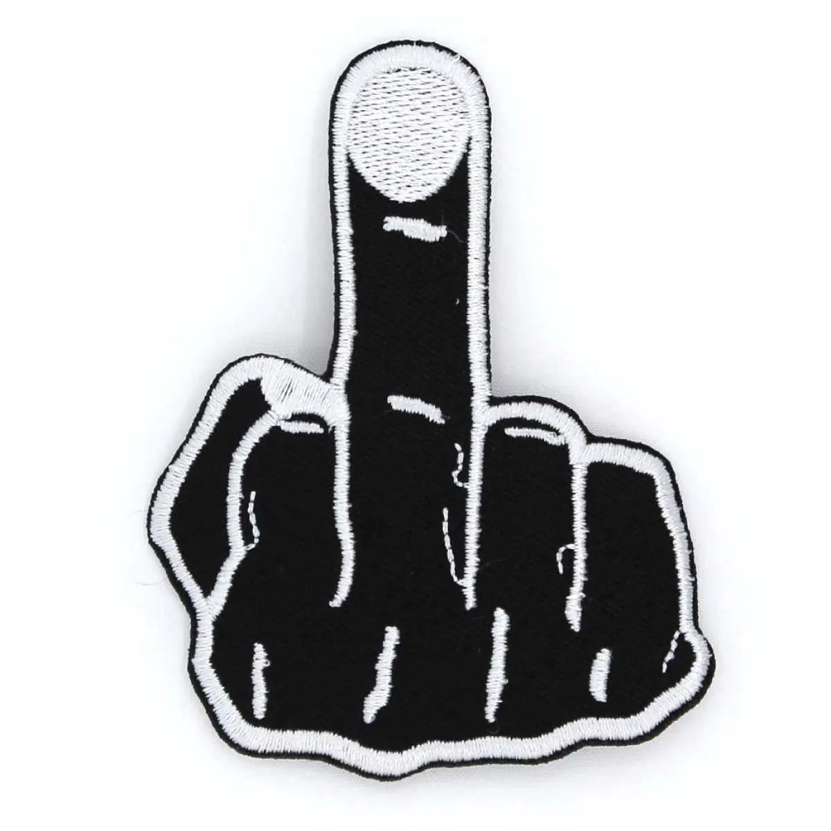 Discount Middle finger - Kangasmerkki Kangasmerkit|Punk!