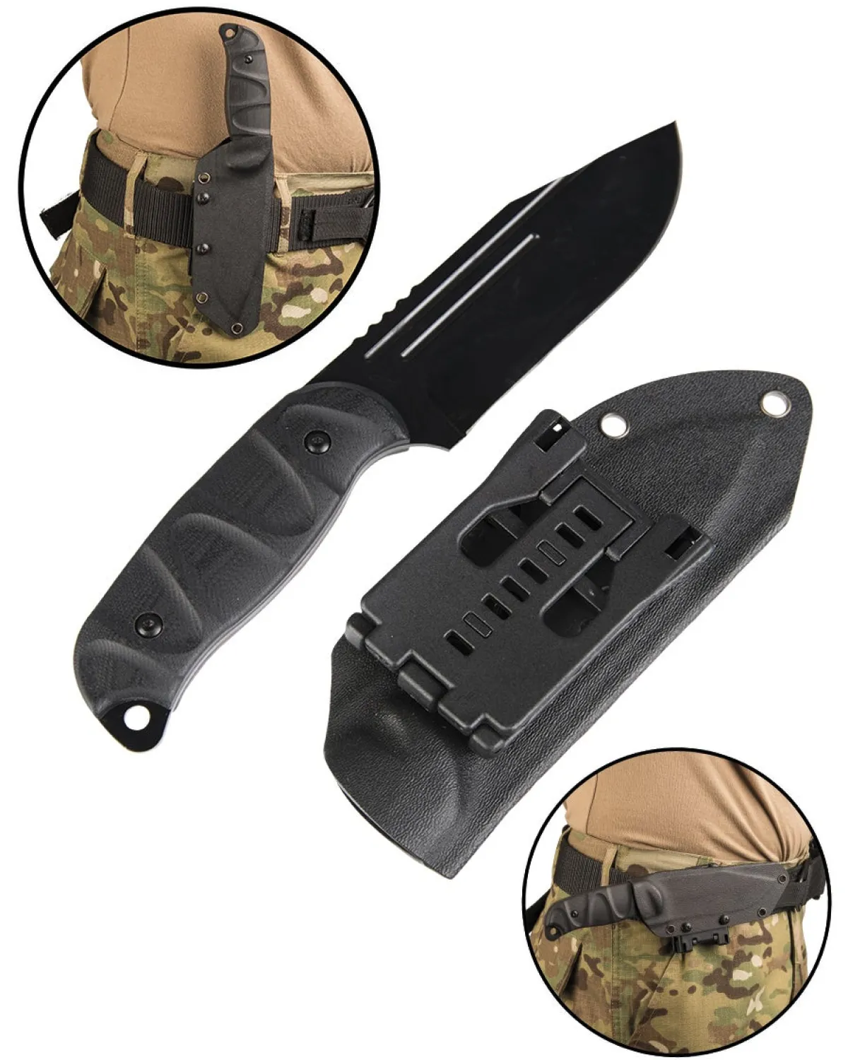 Online Tactical G10 veitsi Kydex tupella Veitset|Veitset & Kirveet