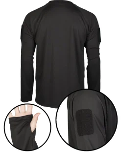 Sale Tactical - pitkähihainen paita, musta Pitkähihaiset Paidat|Urheiluvaatteet Ja -Asusteet